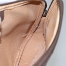 GUCCI GG Supreme Shoulder Bag PVC Beige Brown gold 97 02 068 Auth ep7562-20