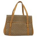 GUCCI Micro GG Supreme Hand Bag PVC Leather Beige Gold 000 984 4857 Auth ep7571-2