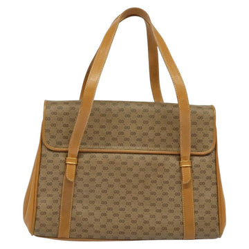 GUCCI Micro GG Supreme Hand Bag PVC Leather Beige Gold 000 984 4857 Auth ep7571 - 0