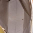 LOUIS VUITTON Monogram Vernis Reade MM Hand Bag Beige M91141 LV Auth ep7589-11