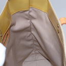 LOUIS VUITTON Monogram Vernis Reade MM Hand Bag Beige M91141 LV Auth ep7589-19