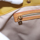 LOUIS VUITTON Monogram Vernis Reade MM Hand Bag Beige M91141 LV Auth ep7589-21