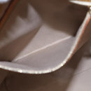 LOUIS VUITTON Monogram Vernis Reade MM Hand Bag Beige M91141 LV Auth ep7589-22