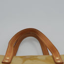 LOUIS VUITTON Monogram Vernis Reade MM Hand Bag Beige M91141 LV Auth ep7589-14