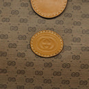GUCCI Micro GG Canvas Clutch Bag PVC Beige Gold 014 89 0192 Auth ep7599-8