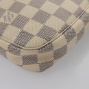 LOUIS VUITTON Damier Azur Pochette Accessoires Pouch N51986 LV Auth ep7627-15