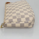 LOUIS VUITTON Damier Azur Pochette Accessoires Pouch N51986 LV Auth ep7627-3