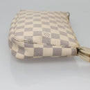 LOUIS VUITTON Damier Azur Pochette Accessoires Pouch N51986 LV Auth ep7627-4