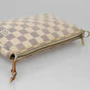 LOUIS VUITTON Damier Azur Pochette Accessoires Pouch N51986 LV Auth ep7627-5