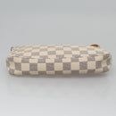 LOUIS VUITTON Damier Azur Pochette Accessoires Pouch N51986 LV Auth ep7627-6