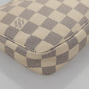 LOUIS VUITTON Damier Azur Pochette Accessoires Pouch N51986 LV Auth ep7627-7