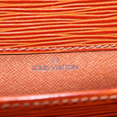 LOUIS VUITTON Epi Cartouchiere MM Shoulder Bag Brown M52243 LV Auth ep7629-19