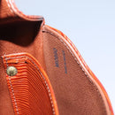 LOUIS VUITTON Epi Cartouchiere MM Shoulder Bag Brown M52243 LV Auth ep7629-12