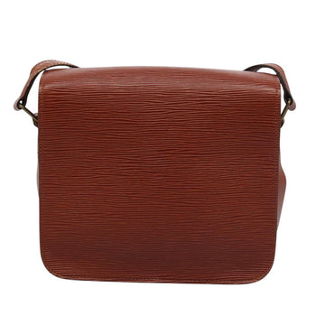 LOUIS VUITTON Epi Cartouchiere MM Shoulder Bag Brown M52243 LV Auth ep7629 - 0