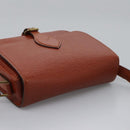 LOUIS VUITTON Epi Cartouchiere MM Shoulder Bag Brown M52243 LV Auth ep7629-6