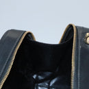 GUCCI Vanity Bamboo Pouch Enamel 2way Black 000 2040 0323 Auth ep7648-20