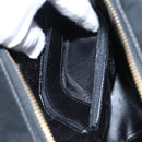 GUCCI Vanity Bamboo Pouch Enamel 2way Black 000 2040 0323 Auth ep7648-22