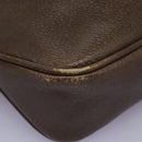 GUCCI Shoulder Bag Leather Brown Gold 001 261 1015 Auth ep7652-8
