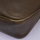 GUCCI Shoulder Bag Leather Brown Gold 001 261 1015 Auth ep7652-18