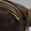 GUCCI Shoulder Bag Leather Brown Gold 001 261 1015 Auth ep7652-9