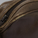 GUCCI Shoulder Bag Leather Brown Gold 001 261 1015 Auth ep7652-10