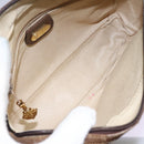 GUCCI Shoulder Bag Leather Brown Gold 001 261 1015 Auth ep7652-12