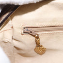 GUCCI Shoulder Bag Leather Brown Gold 001 261 1015 Auth ep7652-24