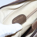 GUCCI Shoulder Bag Leather Brown Gold 001 261 1015 Auth ep7652-26