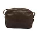 GUCCI Shoulder Bag Leather Brown Gold 001 261 1015 Auth ep7652-2