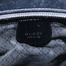 GUCCI Bamboo Hand Bag Canvas 2way Black 000 1705 0588 Auth ep7659-17