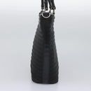 GUCCI Bamboo Hand Bag Canvas 2way Black 000 1705 0588 Auth ep7659-4