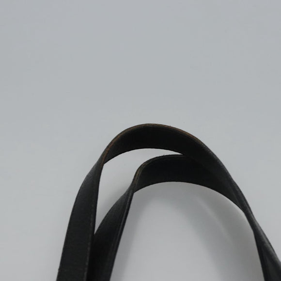 GUCCI GG Canvas Tote Bag Black Gold 146247 Auth ep7662