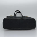 GUCCI GG Canvas Tote Bag Black Gold 146247 Auth ep7662-5