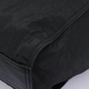 BURBERRY Nova Check Tote Bag Nylon Black Silver Auth ep7664-9