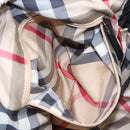 BURBERRY Nova Check Tote Bag Nylon Black Silver Auth ep7664-22