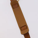 LOUIS VUITTON Shoulder Strap Leather 2Set Beige LV Auth ep7683-13