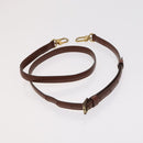 LOUIS VUITTON Name Tag Powanie Epi Shoulder Strap Leather 4 Set Beige Auth ep7688-3