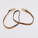 LOUIS VUITTON Name Tag Powanie Epi Shoulder Strap Leather 4 Set Beige Auth ep7688-9