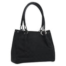 GUCCI GG Canvas Hand Bag Black 113024 Auth ep7743-1