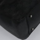 GUCCI GG Canvas Hand Bag Black 113024 Auth ep7743-15