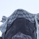 GUCCI GG Canvas Hand Bag Black 113024 Auth ep7743-18