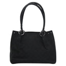 GUCCI GG Canvas Hand Bag Black 113024 Auth ep7743-13