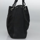GUCCI GG Canvas Hand Bag Black 113024 Auth ep7743-4