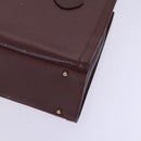 GUCCI Bamboo Hand Bag Leather Brown Gold 002 2853 0260 0 Auth ep7747-10