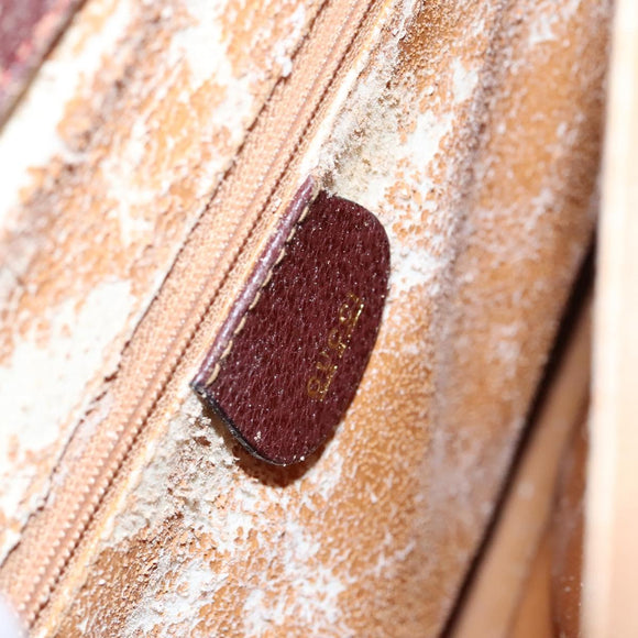 GUCCI Bamboo Hand Bag Leather Brown Gold 002 2853 0260 0 Auth ep7747