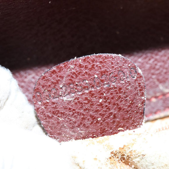 GUCCI Bamboo Hand Bag Leather Brown Gold 002 2853 0260 0 Auth ep7747