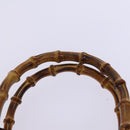 GUCCI Bamboo Hand Bag Leather Brown Gold 002 2853 0260 0 Auth ep7747-8