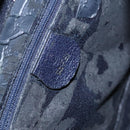 GUCCI Bamboo Hand Bag Suede Leather Navy Gold Auth ep7759-14