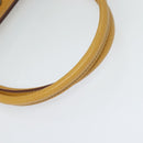 PRADA 2way Hand Bag Canvas Leather Beige Silver Auth ep7760-7