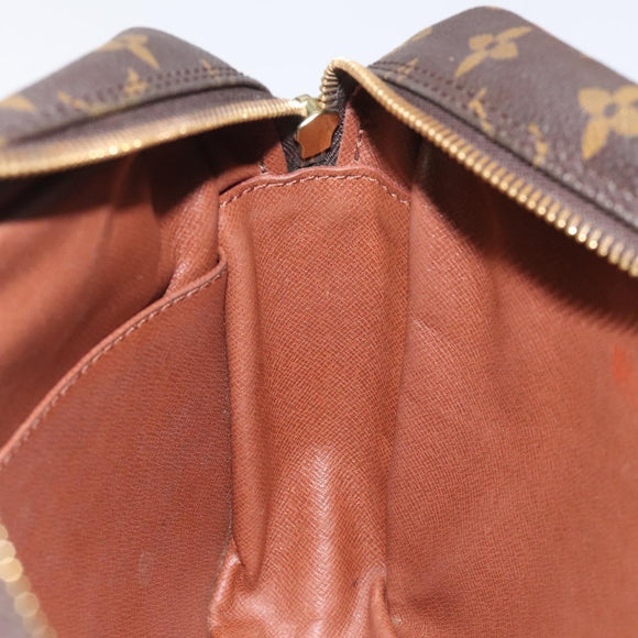 LOUIS VUITTON Monogram Compiegne 28 Clutch Bag M51845 LV Auth ep7762